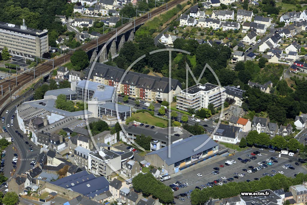 Photo arienne de Saint-Brieuc (Robien)