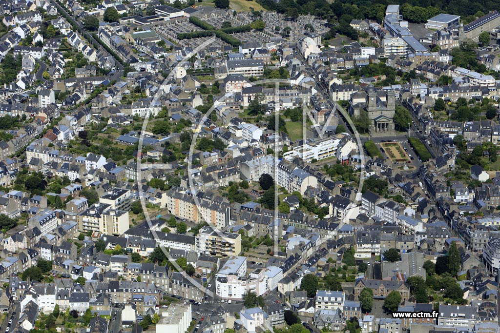 Photo arienne de Saint-Brieuc (Saint-Michel)