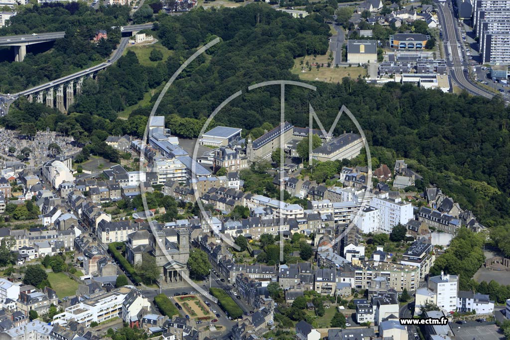 Photo arienne de Saint-Brieuc (Saint-Michel)