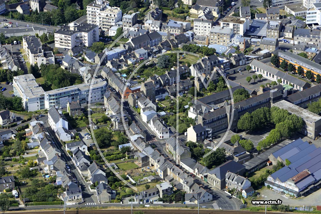 Photo arienne de Saint-Brieuc (Sainte-Thrse)
