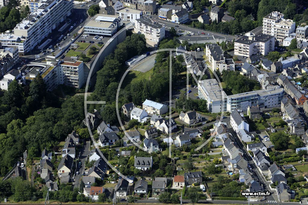 Photo arienne de Saint-Brieuc (Sainte-Thrse)