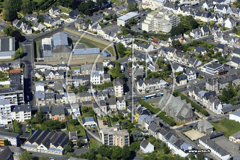 Photo arienne de Saint-Brieuc (Sainte-Thrse)