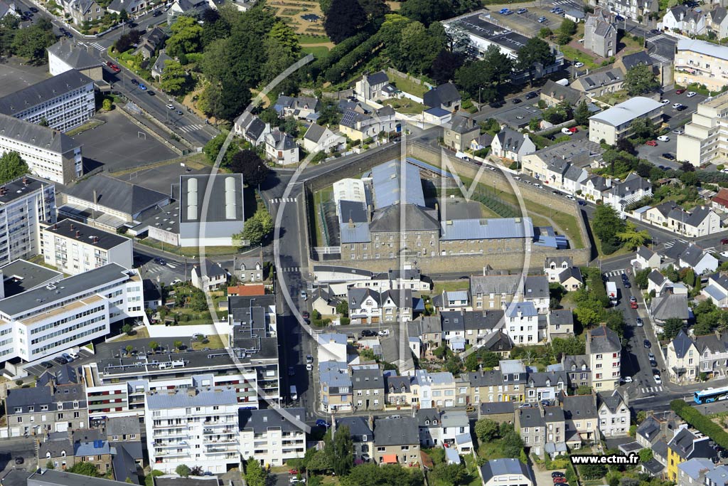 Photo arienne de Saint-Brieuc (Sainte-Thrse)