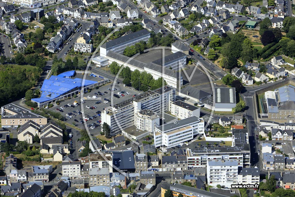Photo arienne de Saint-Brieuc (Sainte-Thrse)