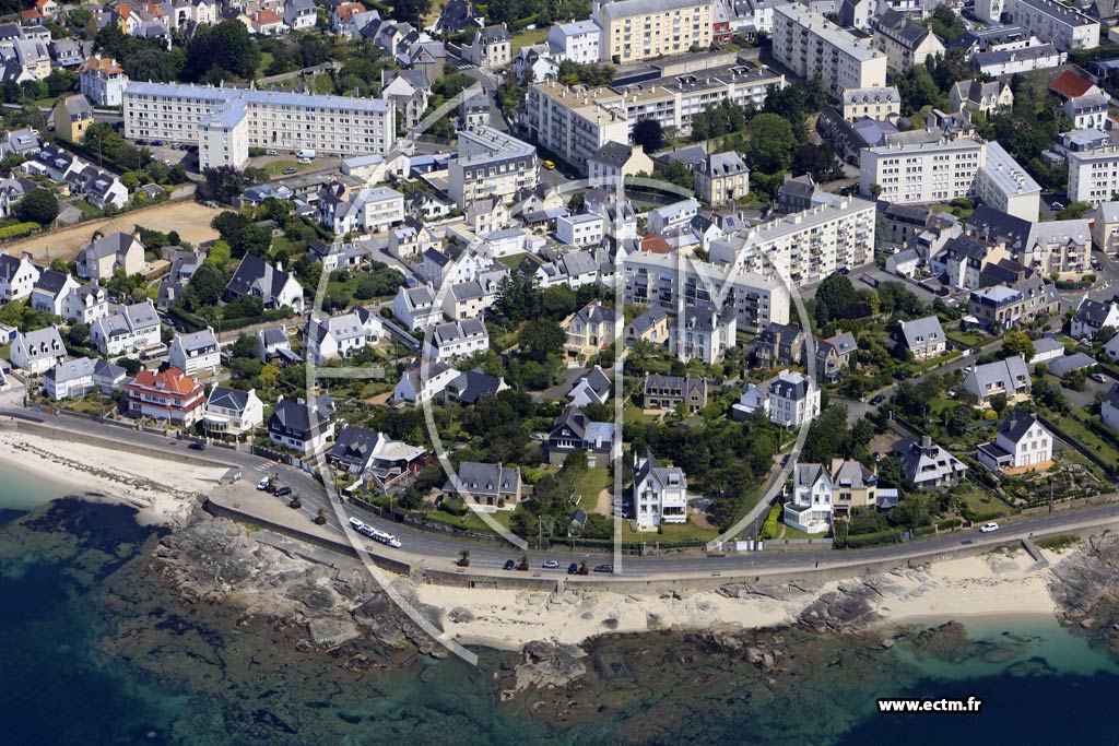 Photo arienne de Concarneau