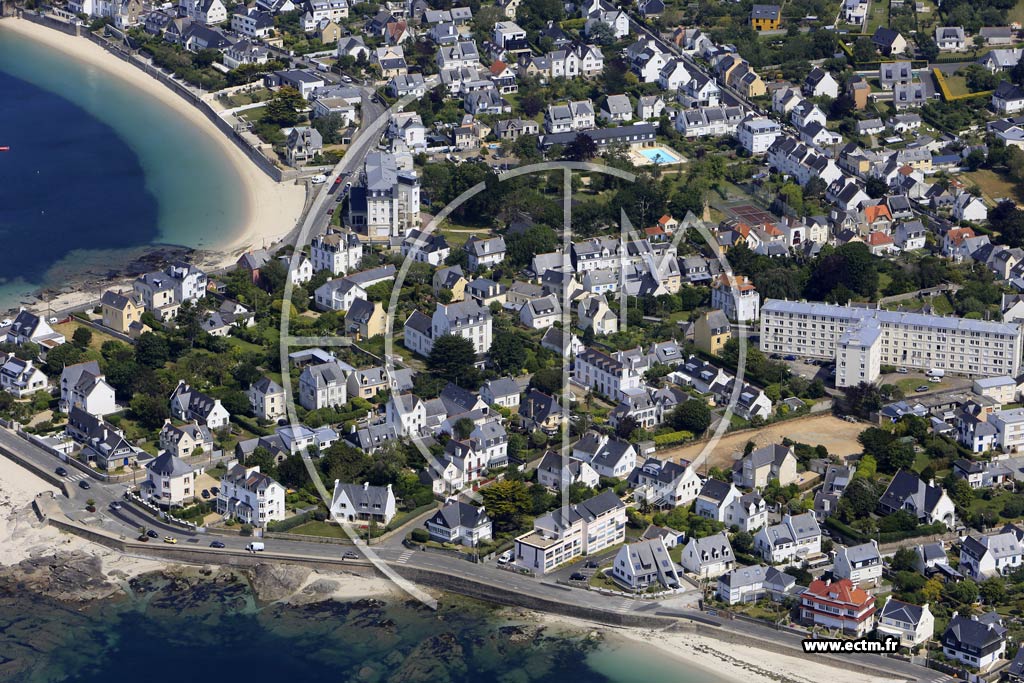 Photo arienne de Concarneau