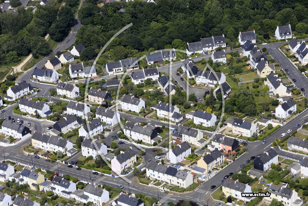 Photo arienne de Concarneau (Kerneac'H)