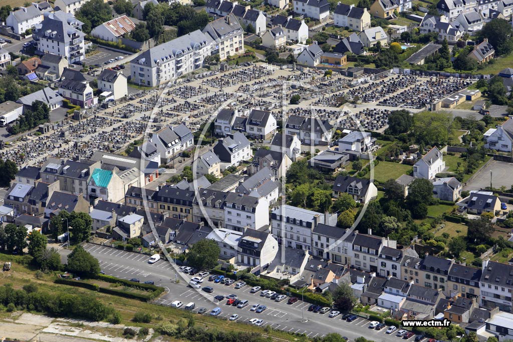 Photo arienne de Concarneau (la Glacire)