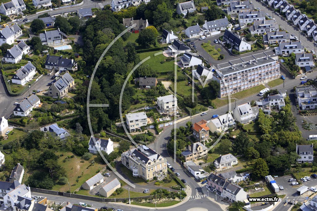 Photo arienne de Concarneau (le Dorlet)