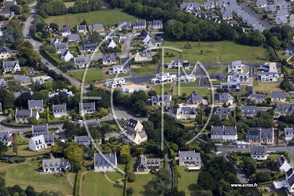Photo arienne de Concarneau (le Dorlet)