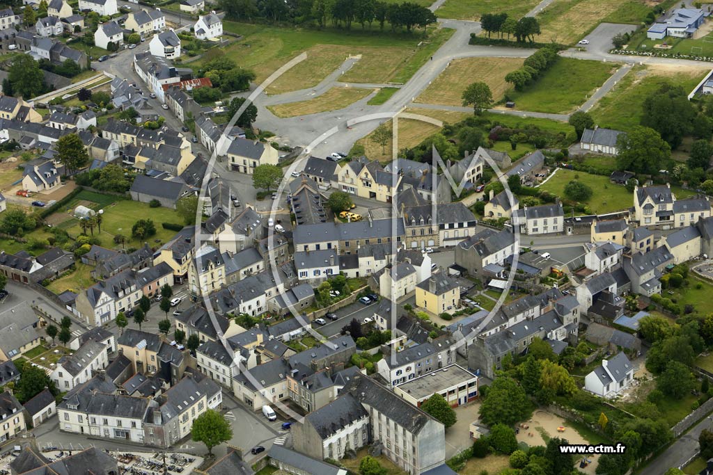 Photo arienne de Elliant