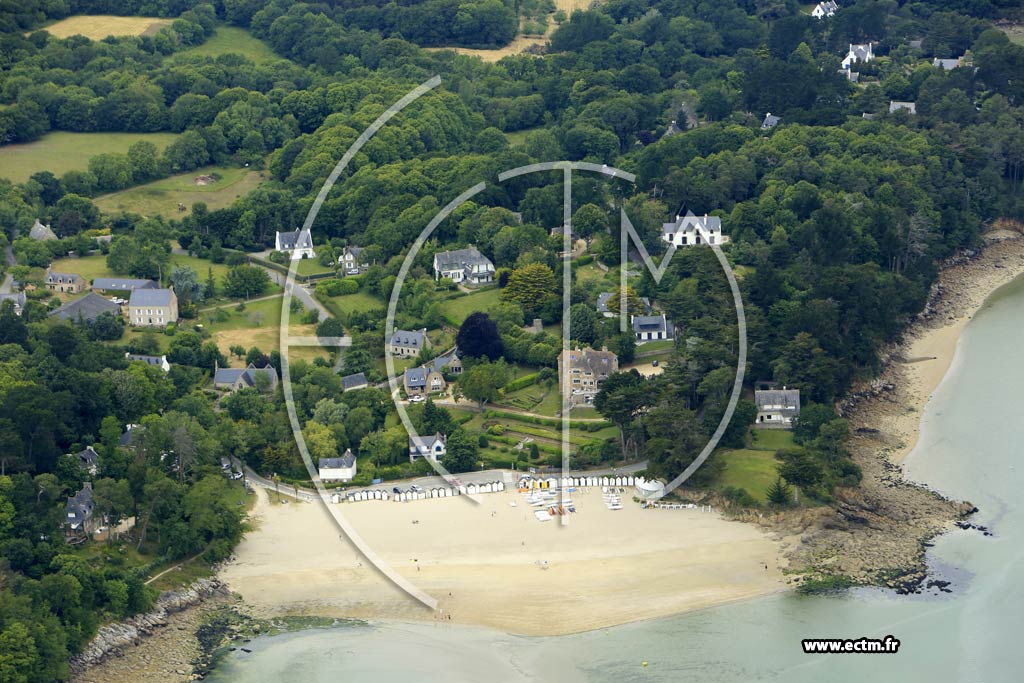 Photo arienne de Nvez (Port Manec'H)