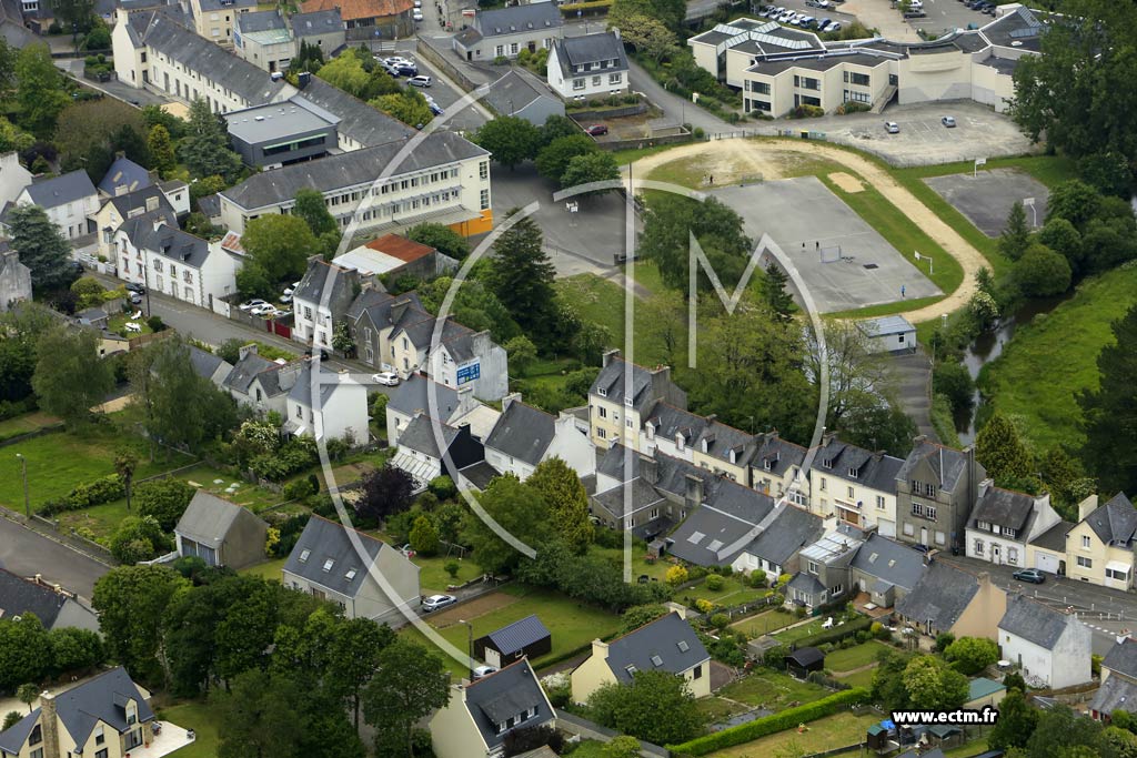 Photo arienne de Rosporden (Quartier de la Rsistance)