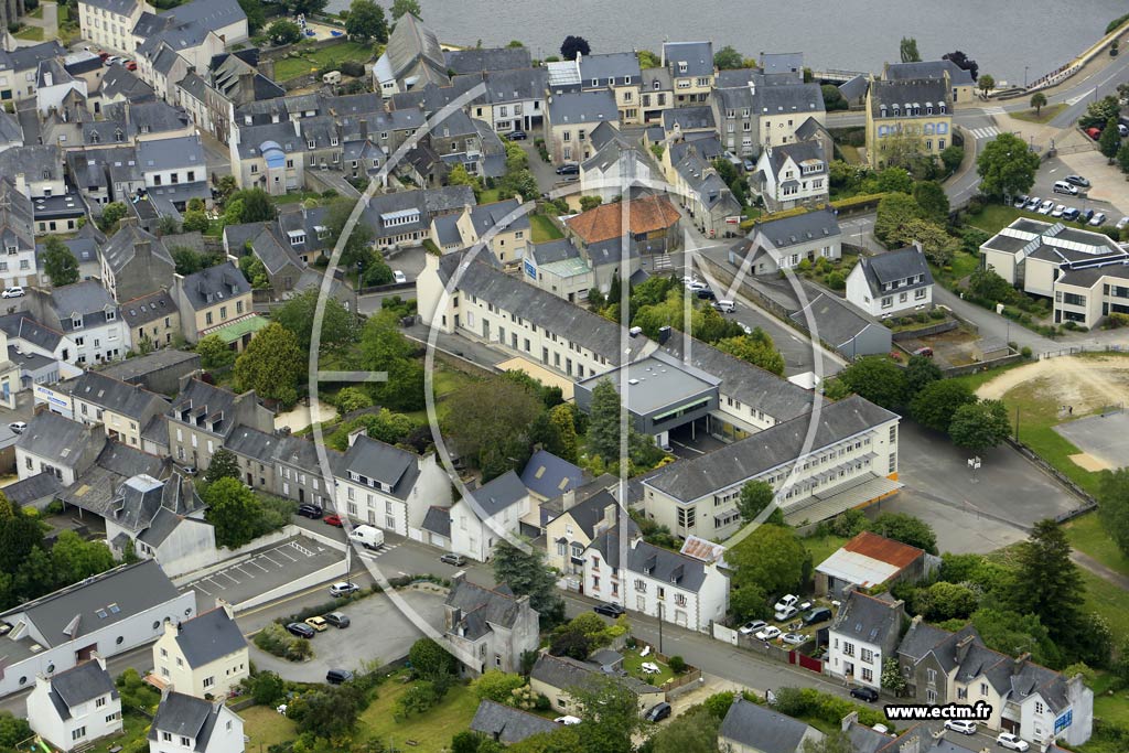 Photo arienne de Rosporden (Quartier de la Rsistance)