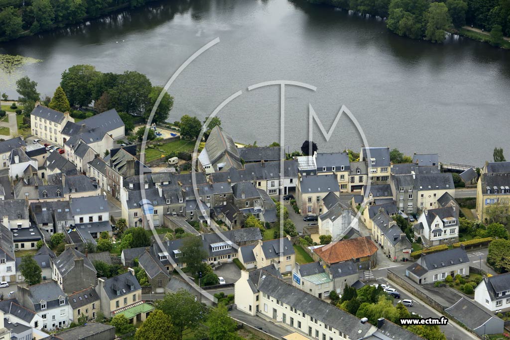 Photo arienne de Rosporden (Quartier de la Rsistance)