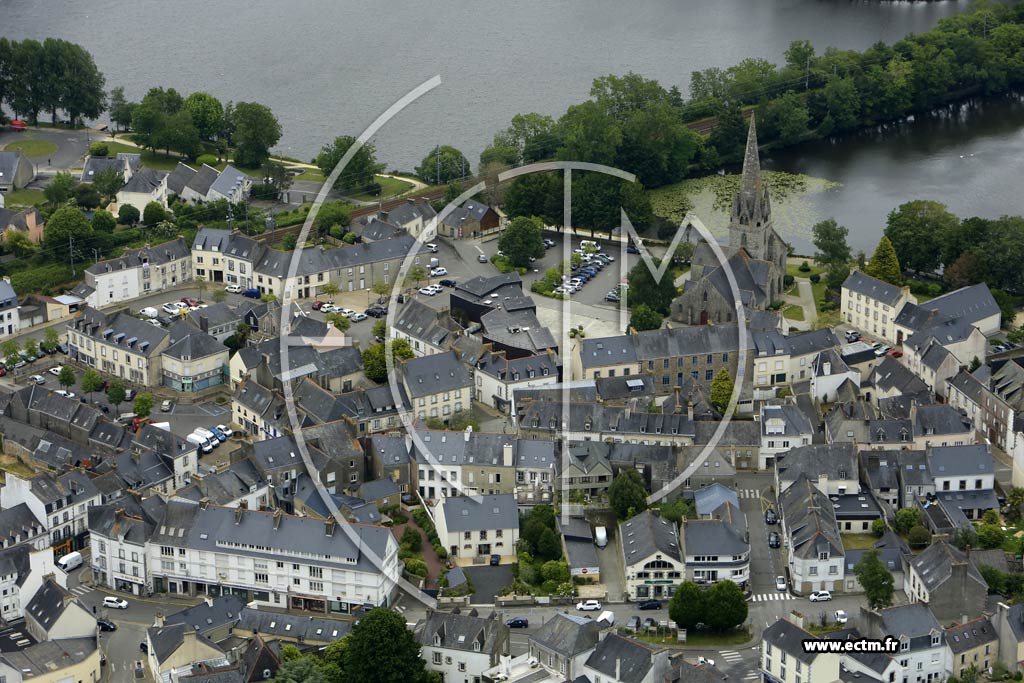 Photo arienne de Rosporden (Quartier de la Rsistance)