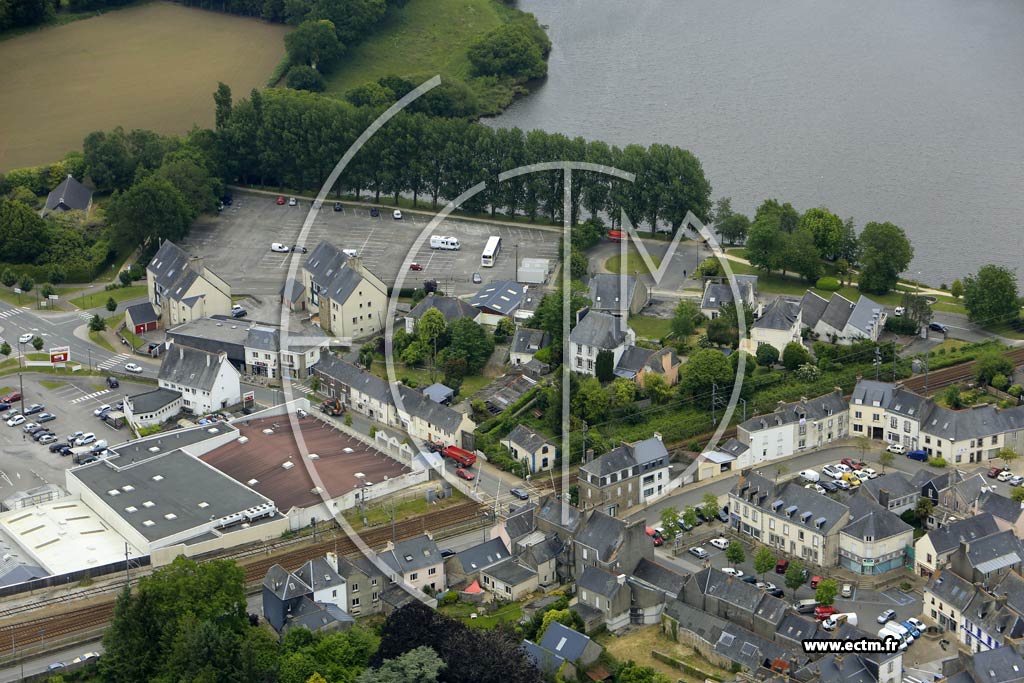 Photo arienne de Rosporden (Quartier de la Rsistance)
