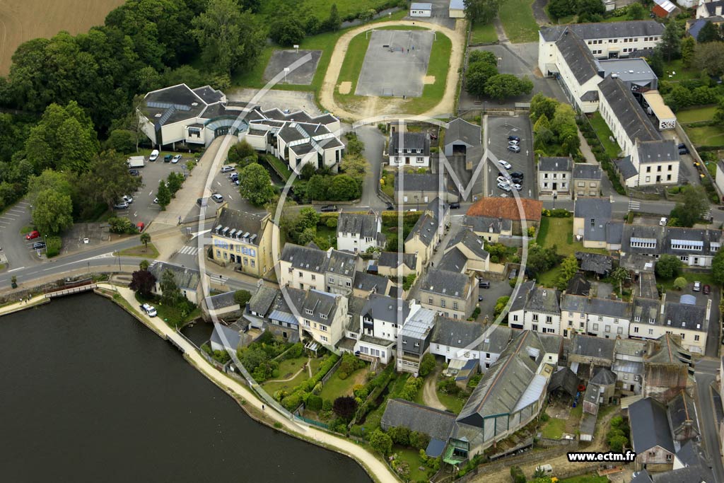 Photo arienne de Rosporden (Quartier de la Rsistance)