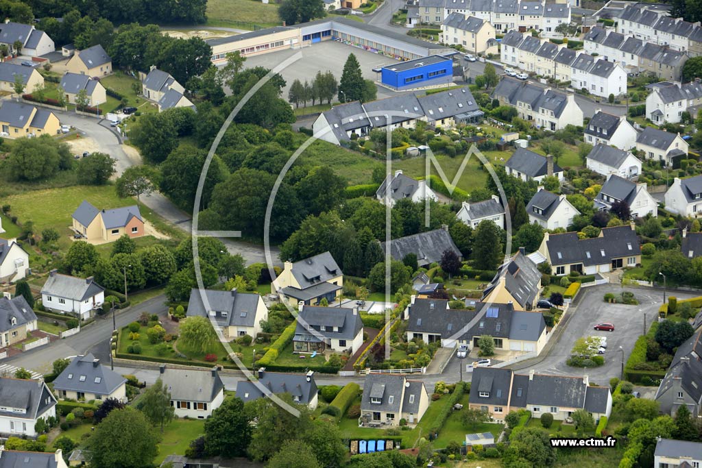 Photo arienne de Rosporden (Quartier de la Rsistance)