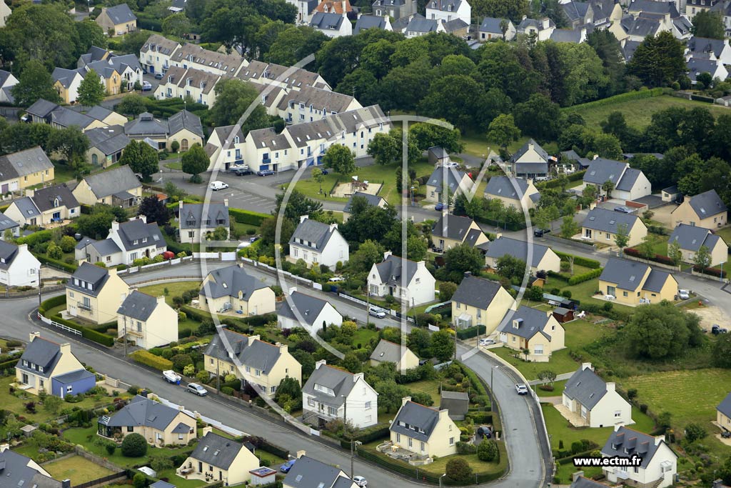 Photo arienne de Rosporden (Quartier de la Rsistance)
