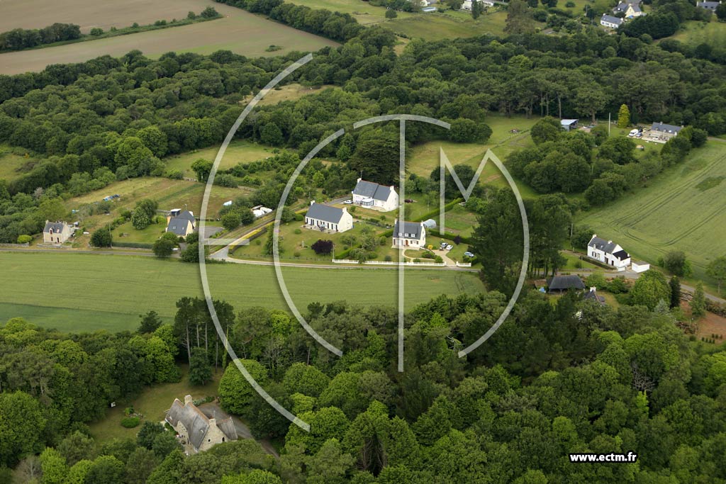 Photo arienne de Trgunc (Kerichard)