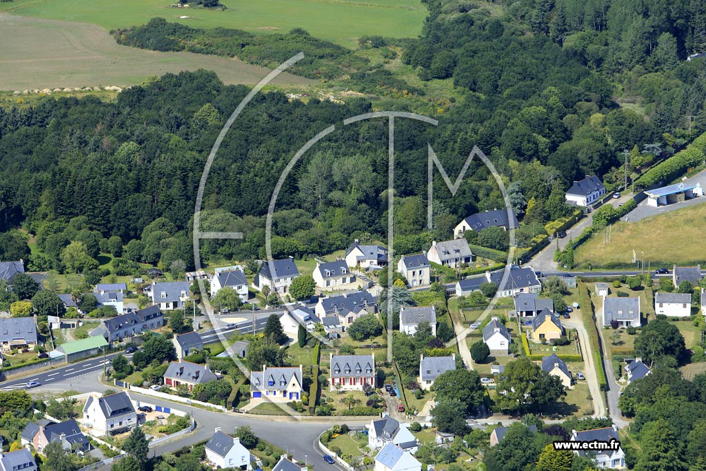 Photo arienne de Trgunc (Kermao - Pen Prat)