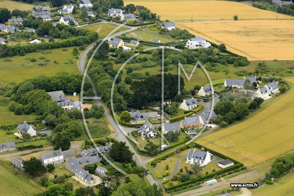 Photo arienne de Trgunc (Kerouini)