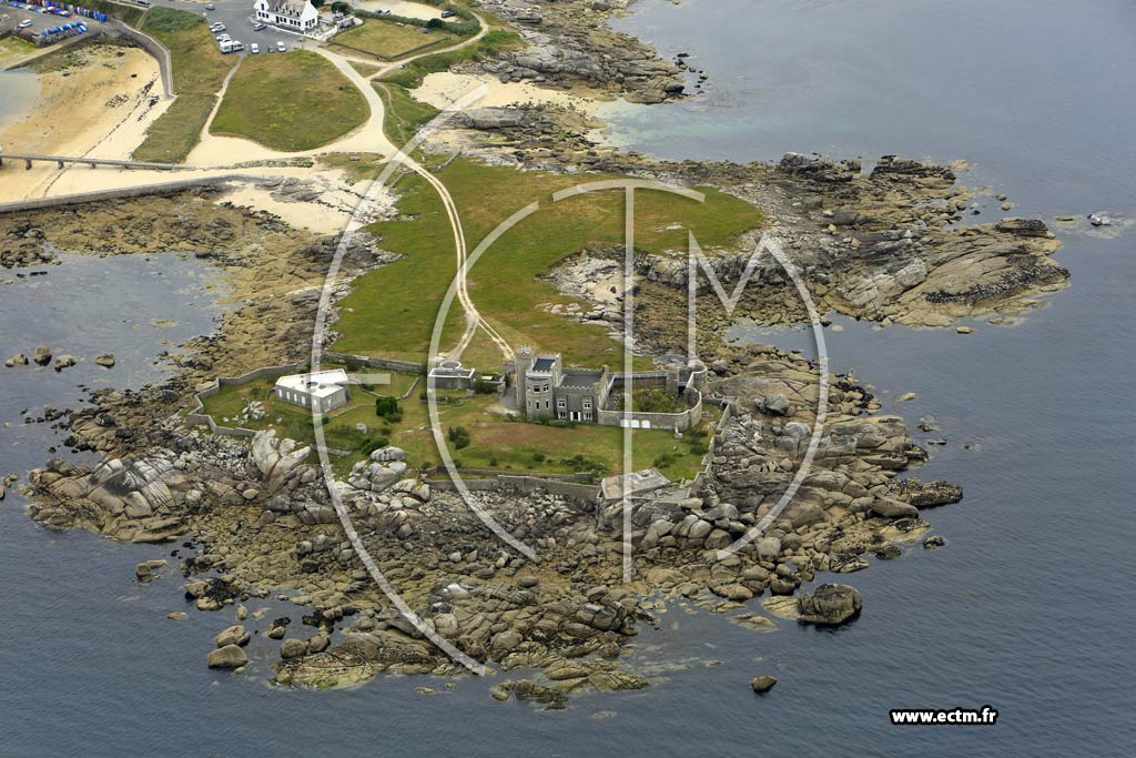Photo arienne de Trgunc (Pointe de Trvignon - Ancien Fort)