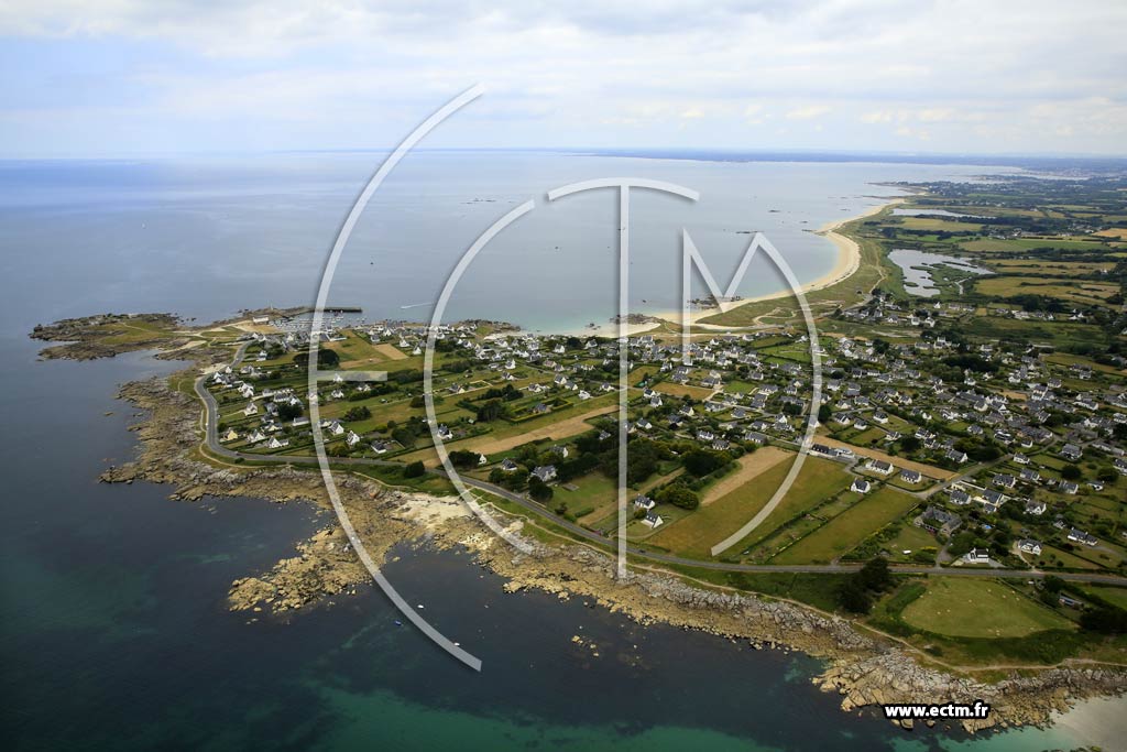 Photo arienne de Trgunc (Pointe de Trvignon)