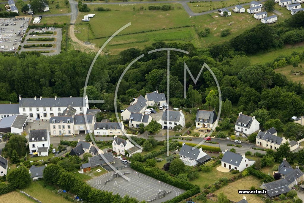 Photo arienne de Trgunc (Saint-Philibert)