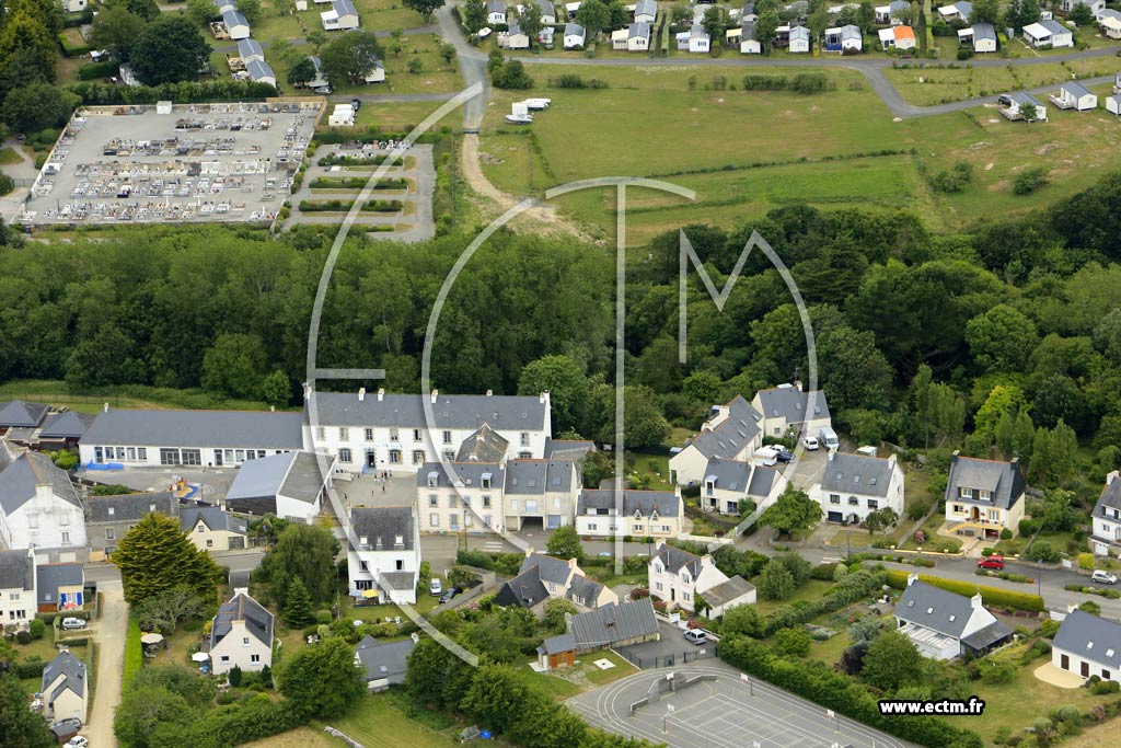 Photo arienne de Trgunc (Saint-Philibert)