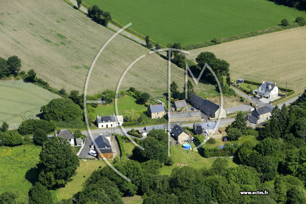 Photo arienne de Saint-Nicolas-du-Plem (la Picardie)