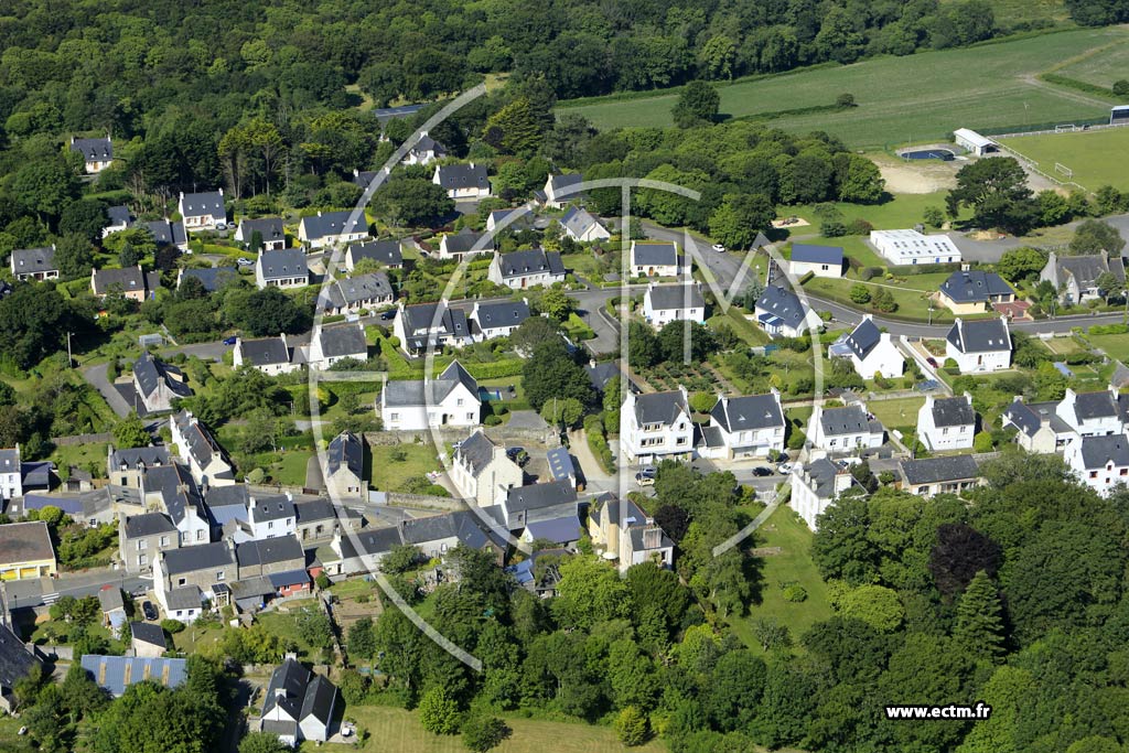 Photo arienne de Plogastel-Saint-Germain