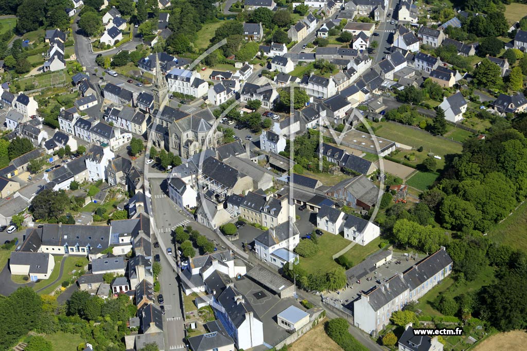 Photo arienne de Plogastel-Saint-Germain
