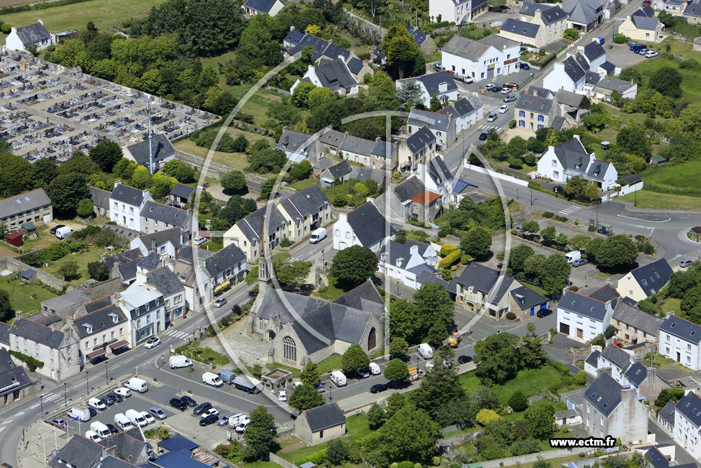 Photo arienne de Plozvet