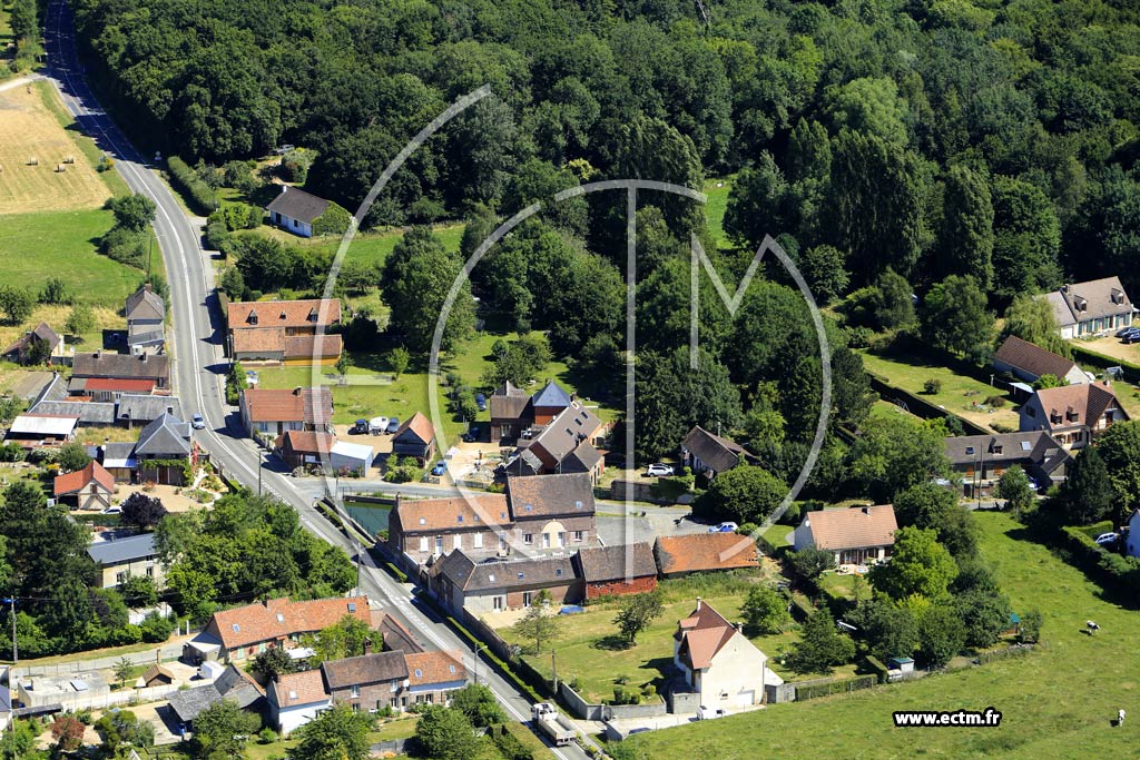 Photo arienne de Auteuil (Saint-Quentin)