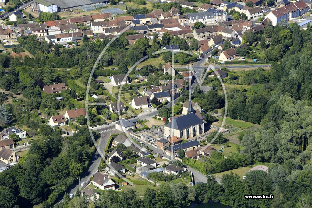 Photo arienne de Bailleul-sur-Thrain