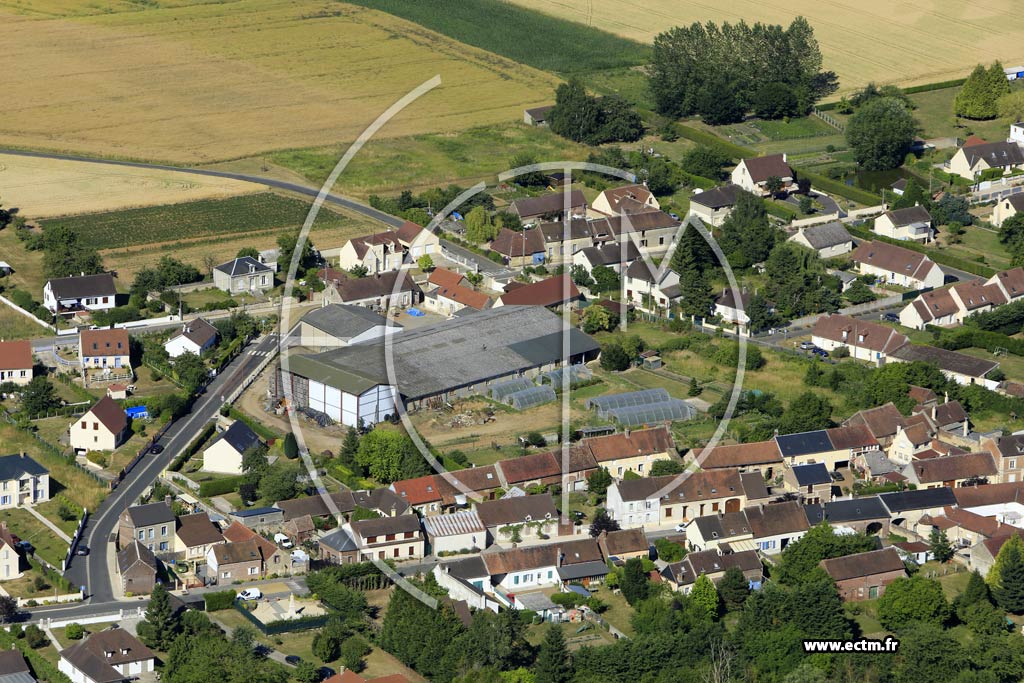 Photo arienne de Bailleul-sur-Thrain