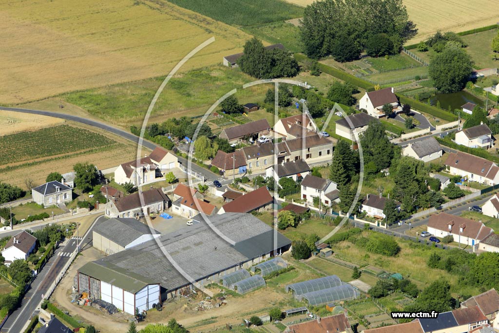 Photo arienne de Bailleul-sur-Thrain