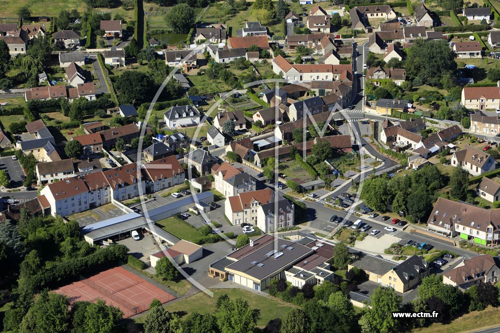 Photo arienne de Bailleul-sur-Thrain