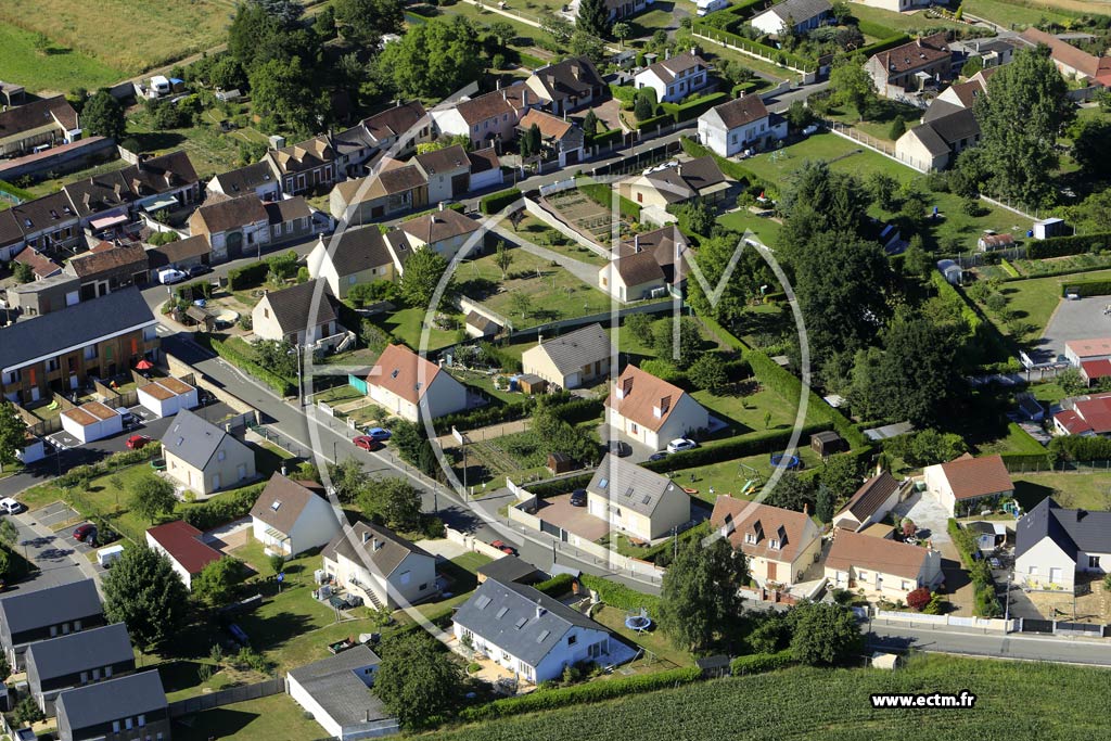 Photo arienne de Bailleul-sur-Thrain (Froidmont)