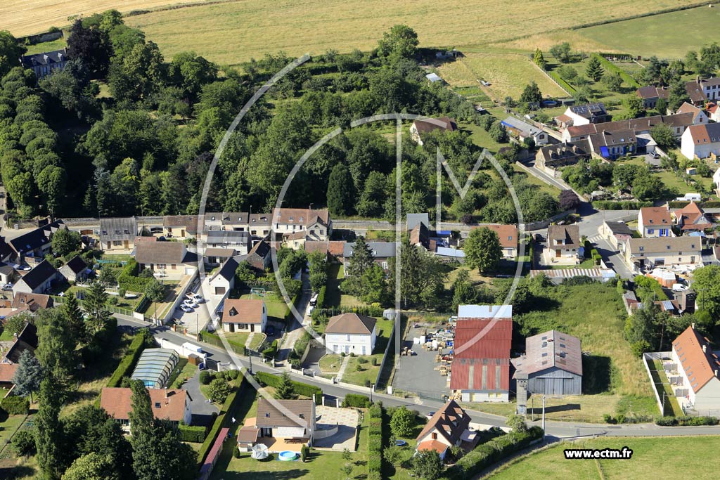 Photo arienne de Bailleul-sur-Thrain (Froidmont)