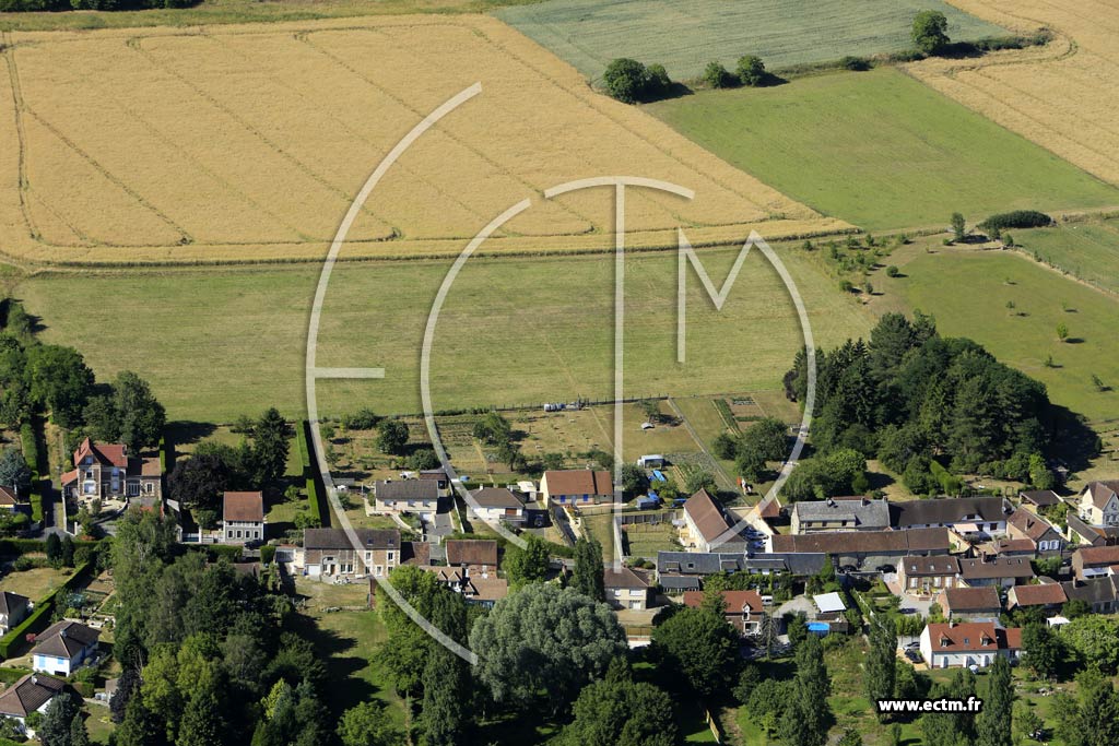 Photo arienne de Bailleul-sur-Thrain (la Briqueterie)