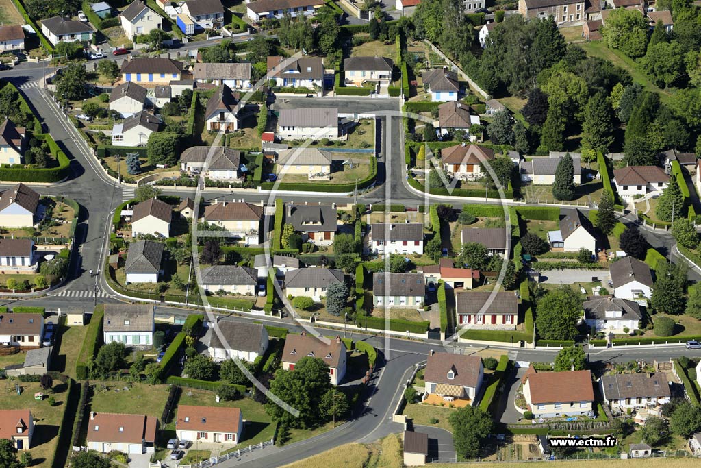 Photo arienne de Bailleul-sur-Thrain (la Briqueterie)