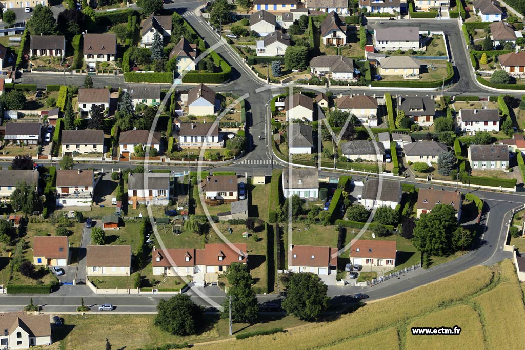 Photo arienne de Bailleul-sur-Thrain (la Briqueterie)