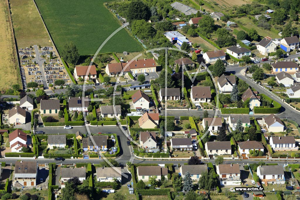 Photo arienne de Bailleul-sur-Thrain (la Briqueterie)