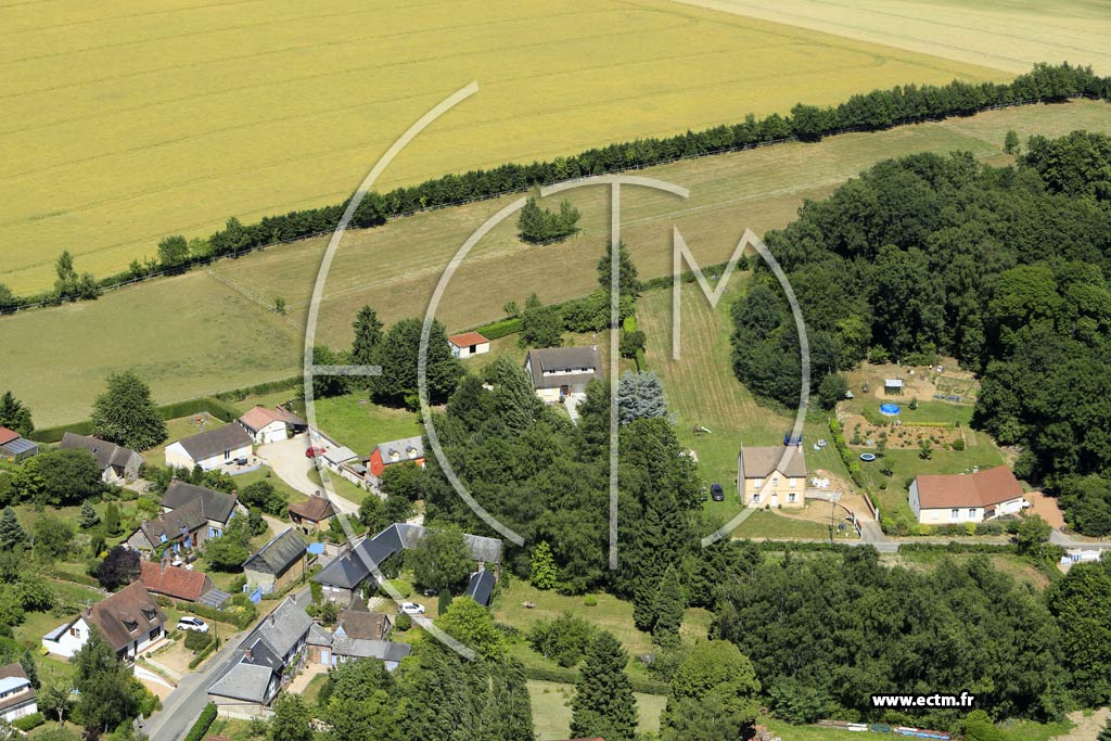 Photo arienne de Beaumont-les-Nonains (Jouy la Grange)