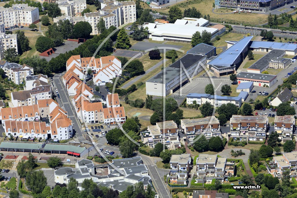 Photo arienne de Beauvais (Agel)