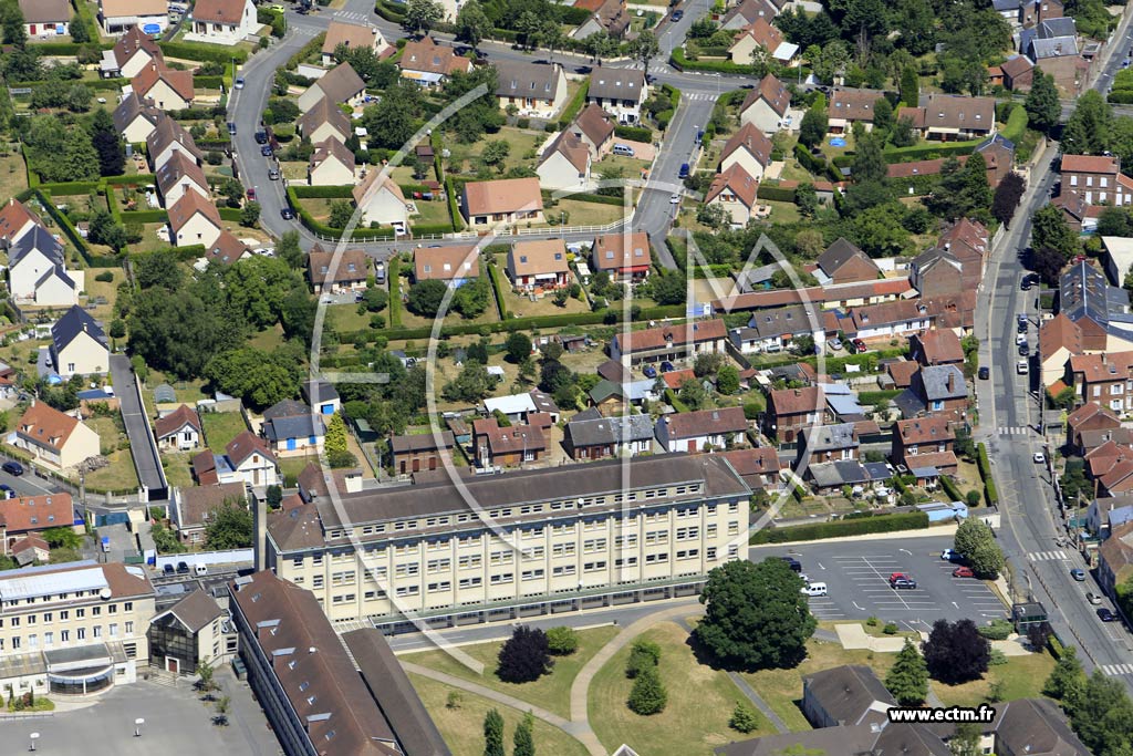 Photo arienne de Beauvais (Agel)