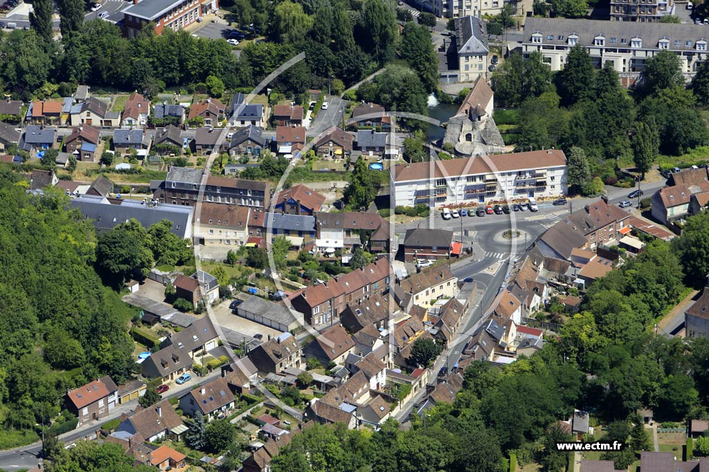 Photo arienne de Beauvais (Agel)